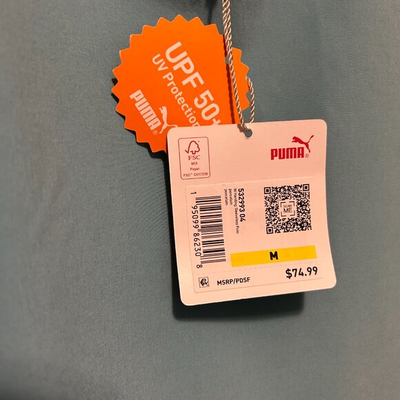 Puma Ladies Sleeveless Golf Top - Size Med - New With Tags - Picture 7 of 10